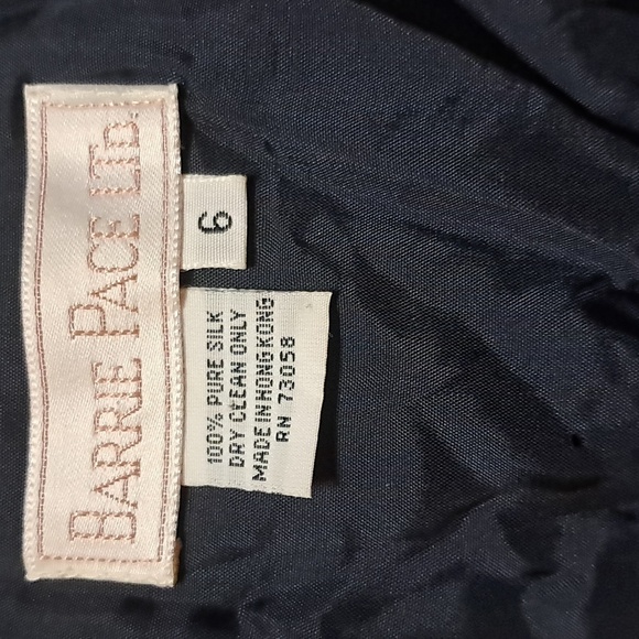 Vintage Boho 100% Silk Faux Patchwork Vest Button Down Front Back Tie Size 6 - Picture 7 of 8